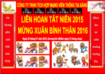 LIÊN HOAN TẤT NIÊN 2015