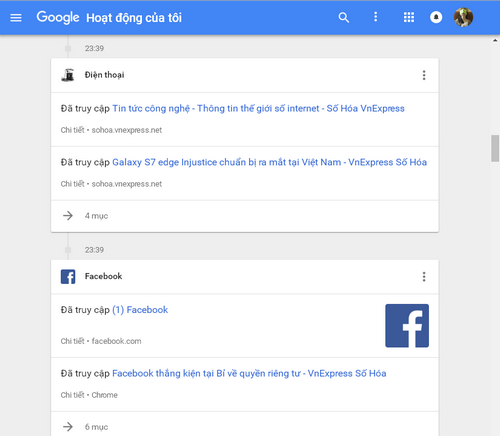 Google công khai dữ liệu theo dõi người dùng