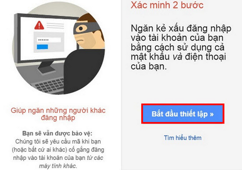 Kích hoạt tài khoản 2 lớp cho iCloud, Facebook, Gmail