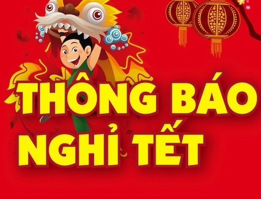 Thông Báo Nghỉ Tết Nguyên Đán 2017