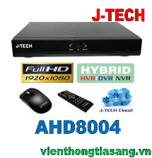 ĐẦU GHI HÌNH AHD J-TECH AHD8004