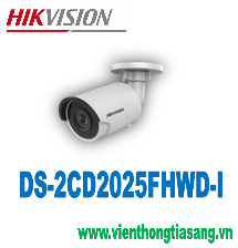 CAMERA IP THÂN HỒNG NGOẠI 2.0 MEGAPIXEL HIKVISION DS-2CD2025FHWD-I