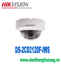 CAMERA IP DOME HỒNG NGOẠI 2.0 MEGAPIXEL HIKVISION DS-2CD2120F-IWS