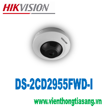 CAMERA IP DOME HỒNG NGOẠI 5.0 MEGAPIXEL HIKVISION DS-2CD2955FWD-I