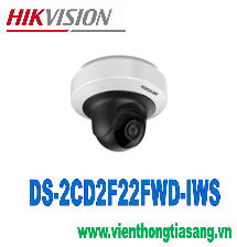 CAMERA IP WIFI HỒNG NGOẠI 2.0 MEGAPIXEL HIKVISION DS-2CD2F22FWD-IWS