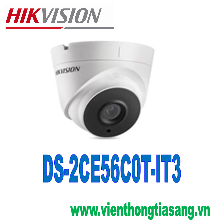 CAMERA HD-TVI DOME HỒNG NGOẠI 1.0 MEGAPIXEL HIKVISION DS-2CE56C0T-IT3