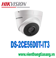 CAMERA HD-TVI DOME HỒNG NGOẠI 2.0 MEGAPIXEL HIKVISION DS-2CE56D0T-IT3