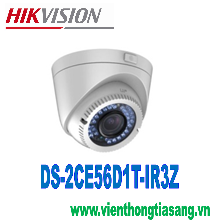 CAMERA HD-TVI DOME HỒNG NGOẠI 2.0 MEGAPIXEL HIKVISION DS-2CE56D1T-IR3Z
