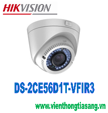 CAMERA HD-TVI DOME HỒNG NGOẠI 2.0 MEGAPIXEL HIKVISION DS-2CE56D1T-VFIR3