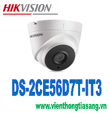 CAMERA HD-TVI DOME HỒNG NGOẠI 2.0 MEGAPIXEL HIKVISION DS-2CE56D7T-IT3