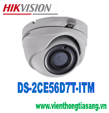 CAMERA HD-TVI DOME HỒNG NGOẠI 2.0 MEGAPIXEL HIKVISION DS-2CE56D7T-ITM