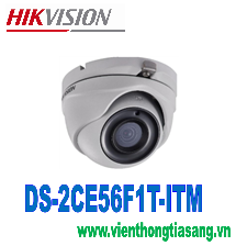 CAMERA HD-TVI DOME HỒNG NGOẠI 3.0 MEGAPIXEL HIKVISION DS-2CE56F1T-ITM