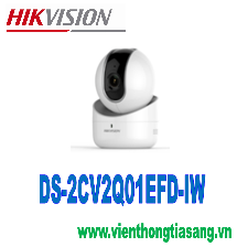 CAMERA  IP ROBOT 1.0 MEGAPIXEL WIFI XOAY 4 CHIỀU HIKVISION DS-2CV2Q01EFD-IW