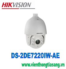 CAMERA IP SPEED DOME HỒNG NGOẠI 2.0 MEGAPIXEL HIKVISION DS-2DE7220IW-AE CAMERA IP SPEED DOME HỒNG NGOẠI 2.0 MEGAPIXEL HIKVISION DS-2DE7220IW-AE