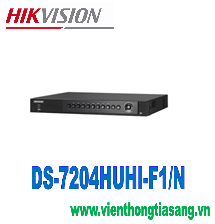 ĐẦU GHI HÌNH HD-TVI 4 KÊNH TURBO 3.0 HIKVISION DS-7204HUHI-F1/N
