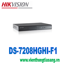 ĐẦU GHI HÌNH HD-TVI 8 KÊNH TURBO 3.0 HIKVISION DS-7208HGHI-F1 ĐẦU GHI HÌNH HD-TVI 8 KÊNH TURBO 3.0 HIKVISION DS-7208HGHI-F1