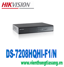 ĐẦU GHI HÌNH HD-TVI 8 KÊNH TURBO 3.0 HIKVISION DS-7208HQHI-F1/N ĐẦU GHI HÌNH HD-TVI 8 KÊNH TURBO 3.0 HIKVISION DS-7208HQHI-F1/N