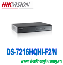 ĐẦU GHI HÌNH HD-TVI 16 KÊNH TURBO 3.0 HIKVISION DS-7216HQHI-F2/N