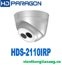 CAMERA IP DOME HỒNG NGOẠI 1.0 MEGAPIXEL HDPARAGON HDS-2110IRP CAMERA IP DOME HỒNG NGOẠI 1.0 MEGAPIXEL HDPARAGON HDS-2110IRP