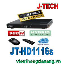 ĐẦU GHI HÌNH ANNALOG J-TECH JT-HD1116s ĐẦU GHI HÌNH ANNALOG J-TECH JT-HD1116s