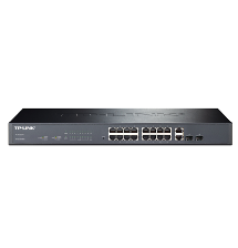 Switch thông minh 16 cổng 10/100Mbps + 2 cổng Gigabit TL-SL2218