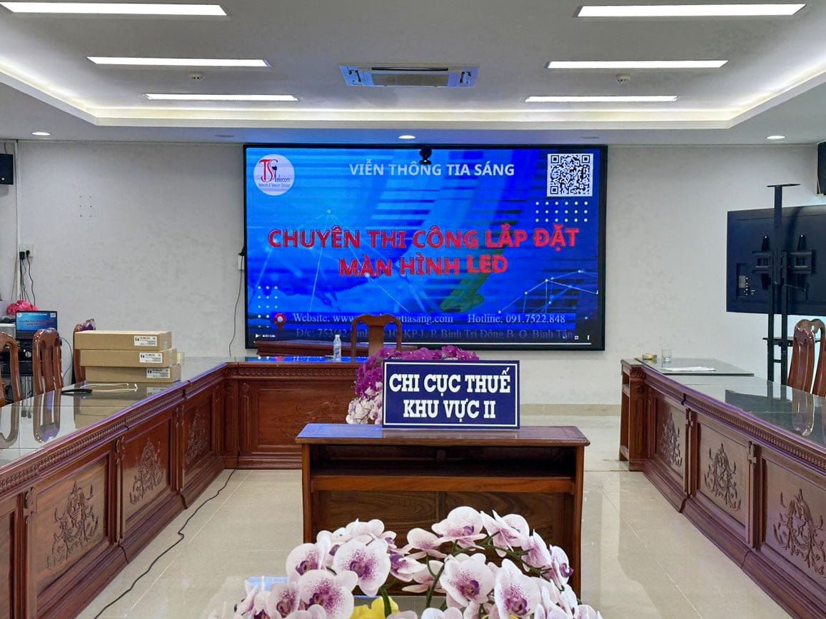 Thi công lắp đặt hệ thống màn hình LED | màn hình Ghép